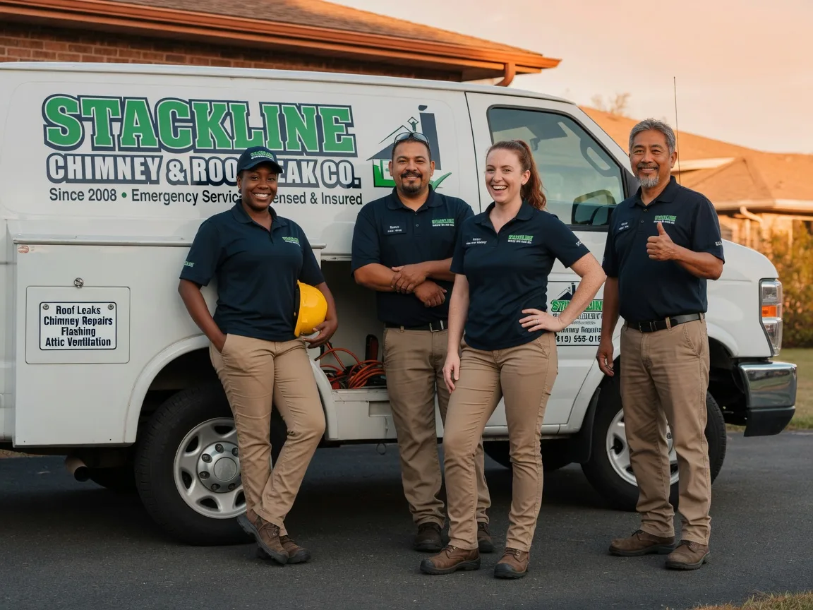 Chimney flashing repair company in Deshler, NE